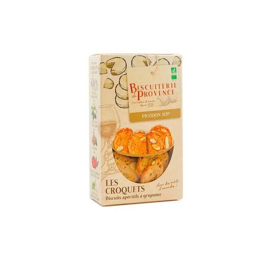 BISCUITERIE DE PROVENCE - БИО КРОКЕТИ С ФРЕНСКО СИРЕНЕ И БАДЕМ - 90 г