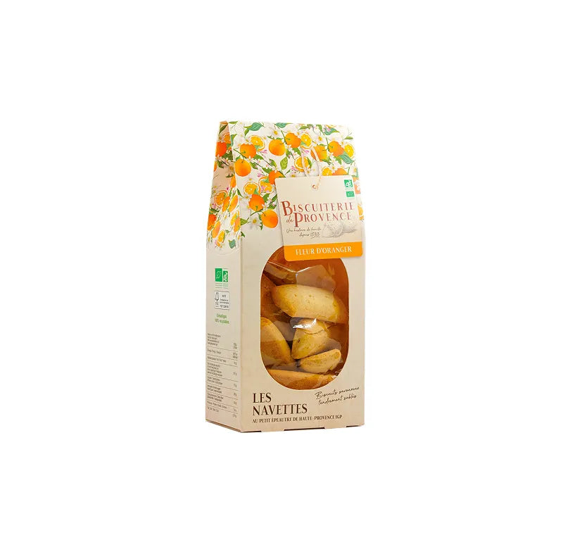 BISCUITERIE DE PROVENCE - БИО СЛАДКИШИ С ЦВЯТ ОТ ПОРТОКАЛ - 210 г