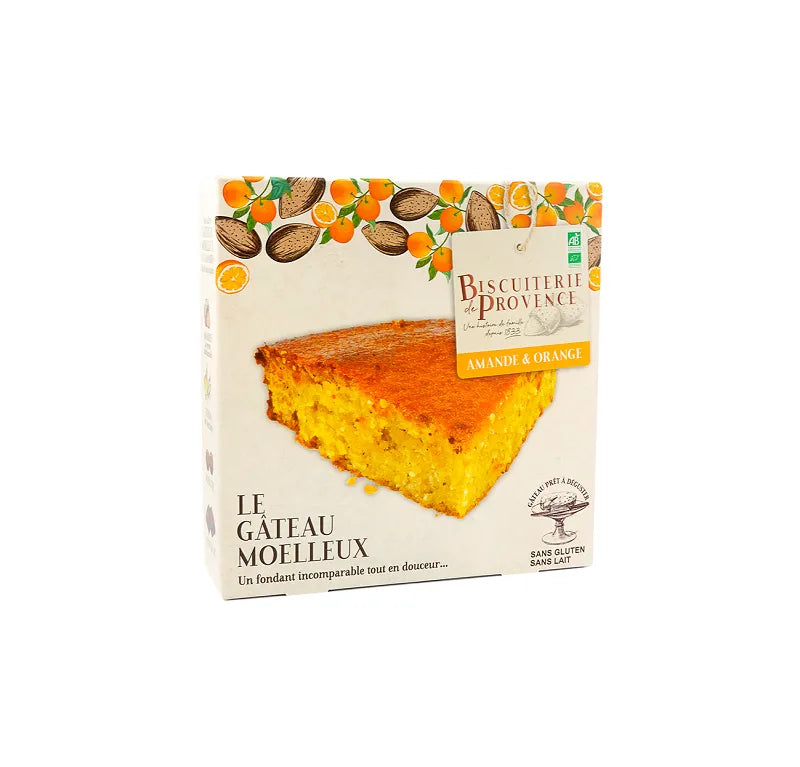 BISCUITERIE DE PROVENCE - БИО ТОРТА С БАДЕМ И ПОРТОКАЛ БЕЗ ГЛУТЕН - 225 г