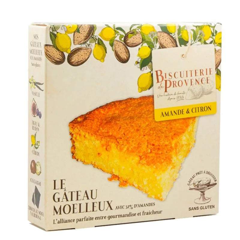 BISCUITERIE DE PROVENCE - БЕЗГЛУТЕНОВА ТОРТА С БАДЕМ И ЛИМОН - 240 г