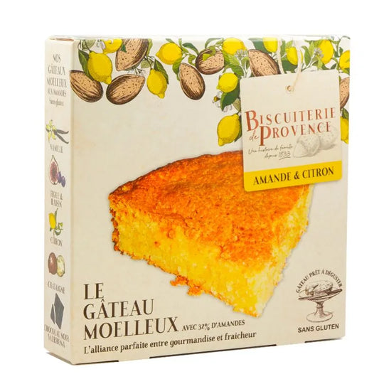 BISCUITERIE DE PROVENCE - БЕЗГЛУТЕНОВА ТОРТА С БАДЕМ И ЛИМОН - 240 г