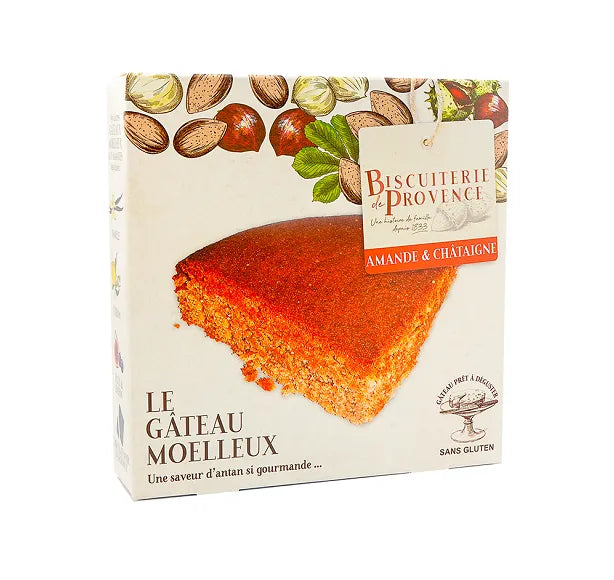 BISCUITERIE DE PROVENCE - ТОРТА С БАДЕМ И КЕСТЕН БЕЗ ГЛУТЕН - 240 г