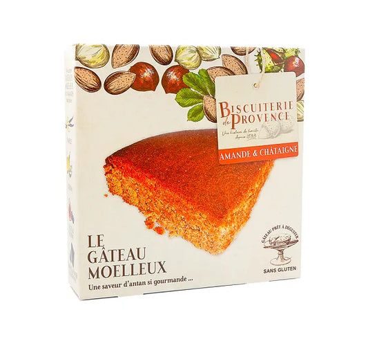 BISCUITERIE DE PROVENCE - ТОРТА С БАДЕМ И КЕСТЕН БЕЗ ГЛУТЕН - 240 г
