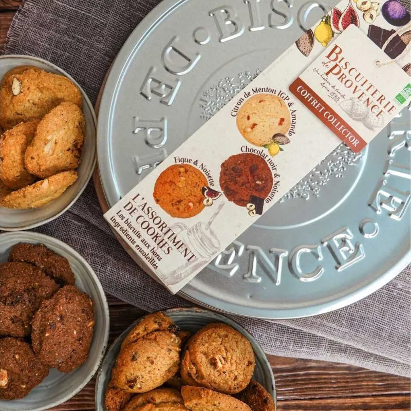 BISCUITERIE DE PROVENCE - ТРИО ОТ БИО БИСКВИТИ - 3 х 120 г