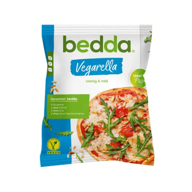 Bedda - ВЕГАН ЗАМЕСТИТЕЛ НА МОЦАРЕЛА ЗА ТОПЕНЕ (VEGARELLA) - 150 г