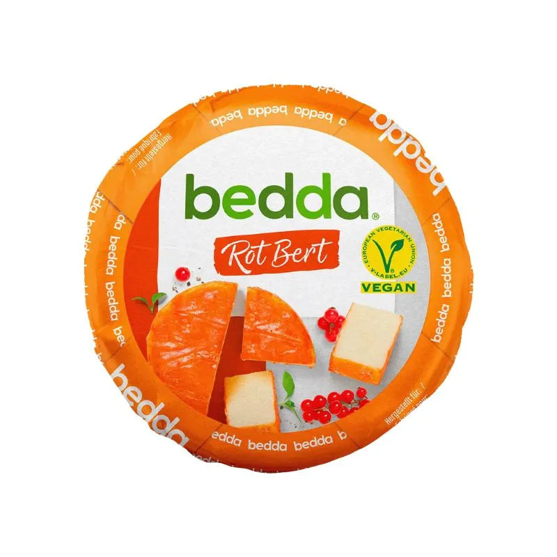Bedda - ВЕГАН ЗАМЕСТИТЕЛ НА СИРЕНЕ ТИП ЧЕРВЕН КАМЕМБЕР - 125 г
