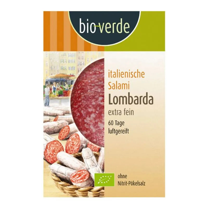 BIO VERDE - БИО САЛАМ ЛОМБАРДА ИТАЛИАНСКИ - 80 г