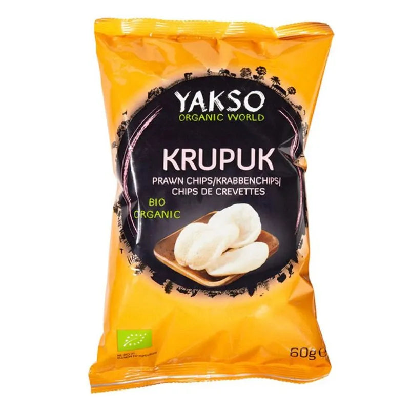 YAKSO - БИО ЧИПС ОТ СКАРИДИ КРУПУК - 60 г