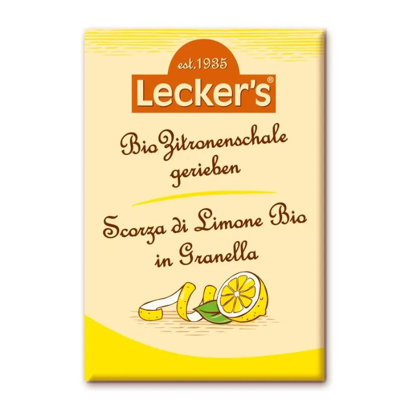 LECKER`S - БИО КОРА ЛИМОНОВА - 15 г
