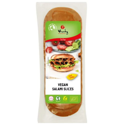 WHEATY - БИО САЛАМ НАРЯЗАН ВЕГЕТАРИАНСКИ - 100 г