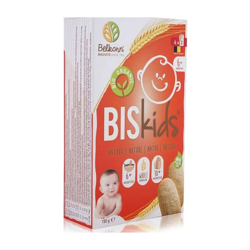 BELKORN - БИО БИСКВИТИ БЕБЕШКИ НАТУРАЛНИ - 150 г
