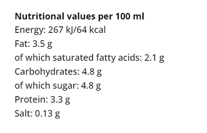 WIESENMILCH - БИО КРАВЕ МЛЯКО ПРЯСНО ПЪЛНОМАСЛЕНО 3.5% - 500 мл