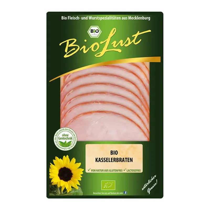 BIO LUST - БИО ПУШЕНА ШУНКА ПО КАСЕЛСКИ БЕЗ ГЛУТЕН - 80 г