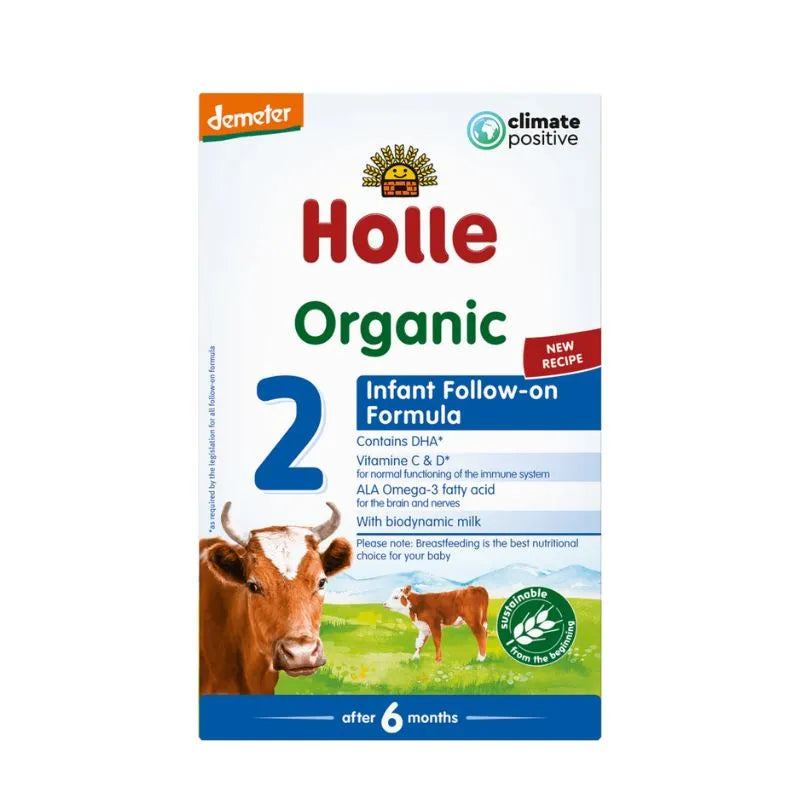 HOLLE - БИО КРАВЕ МЛЯКО ПРЕХОДНА ХРАНА ФОРМУЛА 2 - 600 г