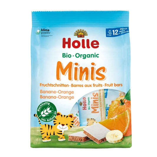 HOLLE - БИО ДЕСЕРТ С БАНАН И ПОРТОКАЛ - 100 г