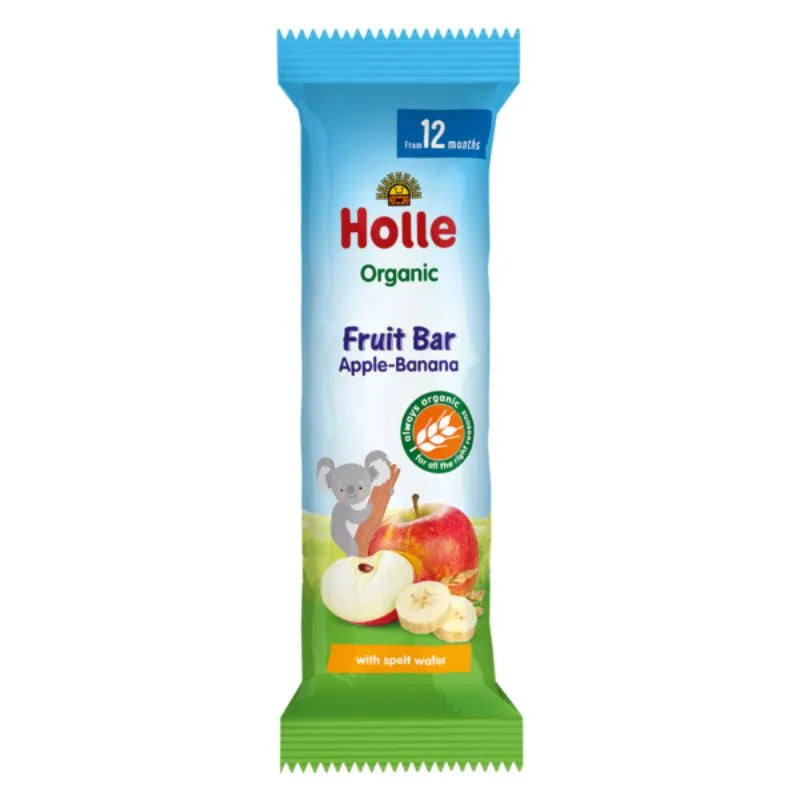 HOLLE - БИО БАРЧЕ ПЛОДОВО ЯБЪЛКА И БАНАН - 25 г