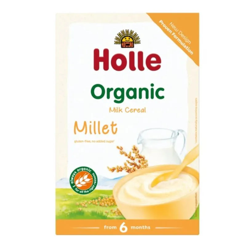 HOLLE - БИО КАША МЛЕЧНА С ПРОСО - 250 г