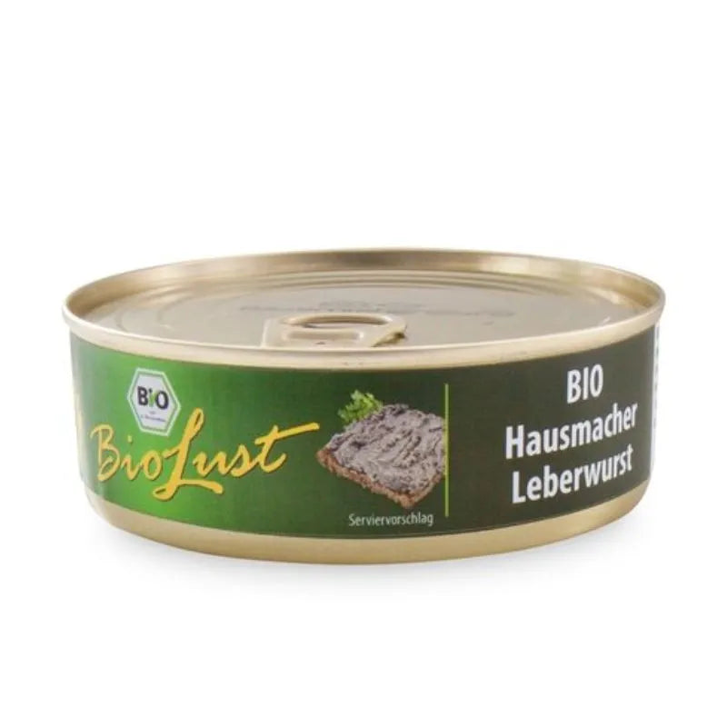 BIO LUST - БИО ДОМАШЕН ЛЕБЕРВУРСТ ПАСТЕТ - 200 г