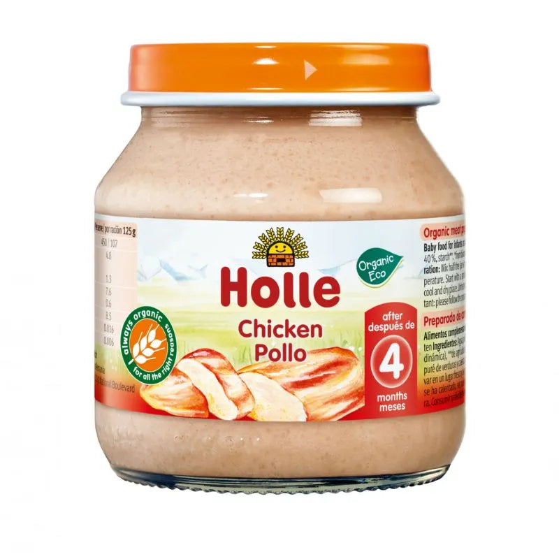 HOLLE - БИО ПЮРЕ ОТ ПИЛЕШКО МЕСО - 125 г
