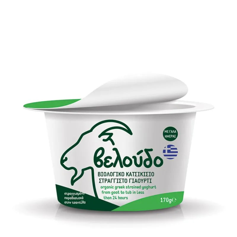 BIOAGROS - БИО ЦЕДЕН ГРЪЦКИ ЙОГУРТ ОТ КОЗЕ МЛЯКО - 170 г