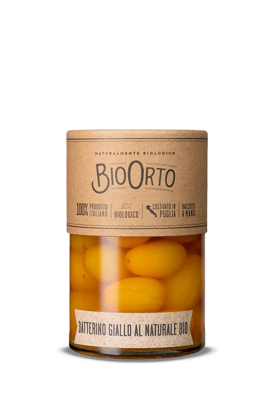 BIO ORTO - БИО ДОМАТИ ЧЕРИ ЖЪЛТИ ВЪВ ВОДА - 370 мл