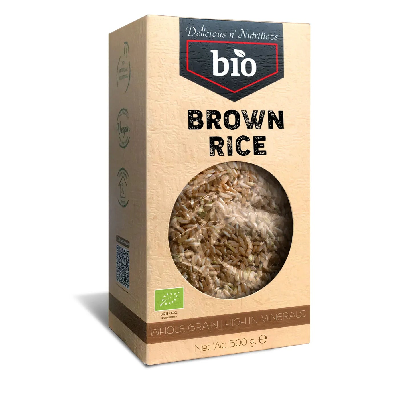 DELICIOUS N' NUTRITIOUS - БИО КАФЯВ ОРИЗ - 500 g