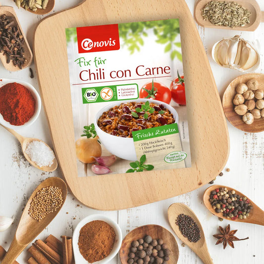 CENOVIS - БИО ФИКС ВЕГАН ЧИЛИ КОН КАРНЕ БЕЗ ГЛУТЕН - 40 г