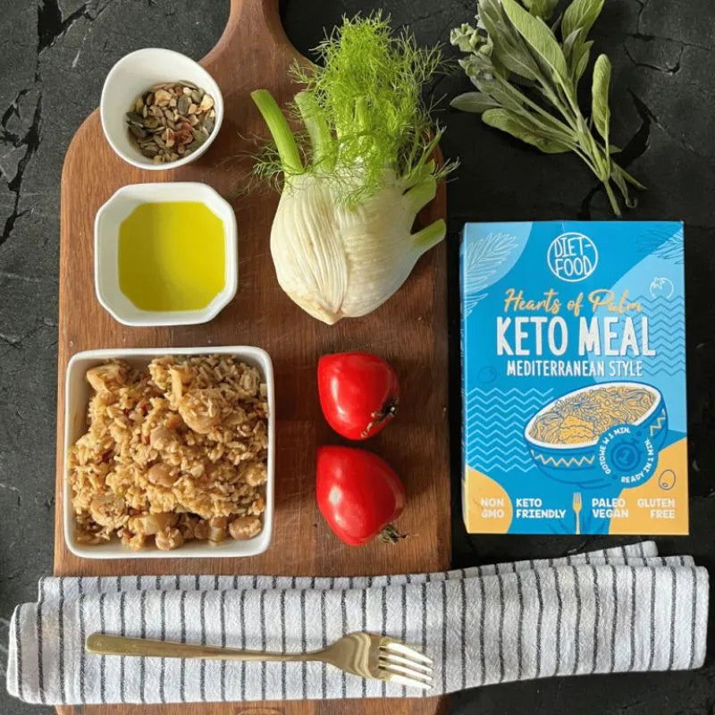 DIET FOOD - КЕТО ЯСТИЕ СРЕДИЗЕМНОМОРСКИ СТИЛ - 255 г