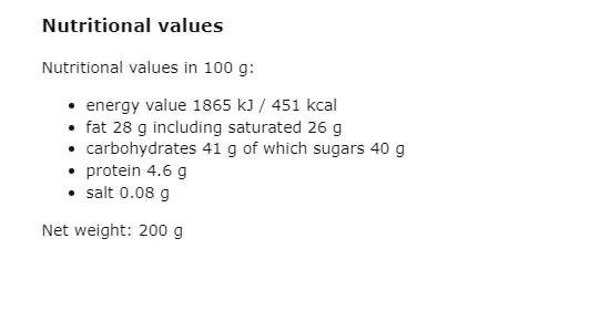 DIET FOOD - БИО КОКОСОВ КРЕМ С КАКАО - 200 г