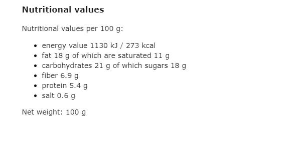 DIET FOOD - БИО ВЕГАН СУРОВИ БИСКВИТИ С ЯБЪЛКА И КАНЕЛА - 100 г