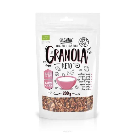 DIET FOOD - БИО КЕТО ГРАНОЛА - 200 г