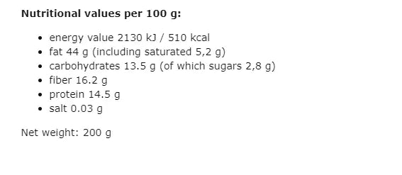 DIET FOOD - БИО КЕТО ГРАНОЛА С МАЛИНИ - 200 г