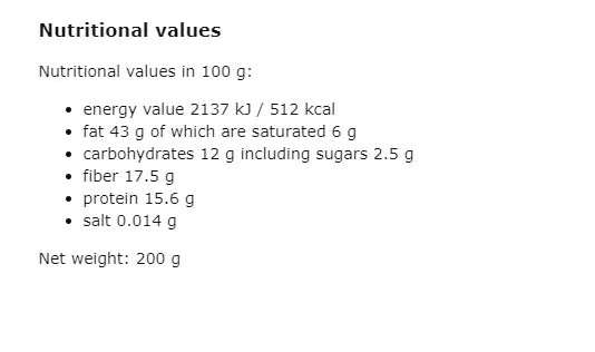 DIET FOOD - БИО КЕТО ГРАНОЛА С КАКАО - 200 г