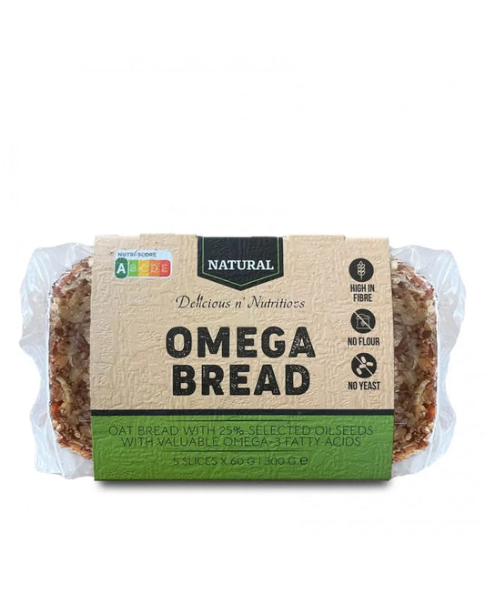 DELICIOUS N' NUTRITIOUS - НАТУРАЛЕН ОМЕГА ХЛЯБ - 300 g
