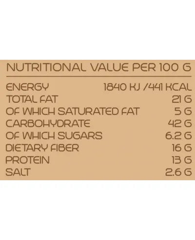 DELICIOUS N' NUTRITIOUS - НАТУРАЛНИ КРЕКЕРИ СЪС СИРЕНЕ И ЛУК - 150 g
