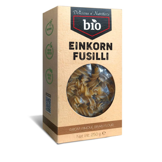 DELICIOUS N' NUTRITIOUS - БИО ФУСИЛИ ОТ ЛИМЕЦ - 250 g