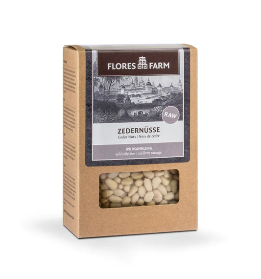 FLORES FARM - БИО КЕДРОВИ ЯДКИ СУРОВИ - 80 г
