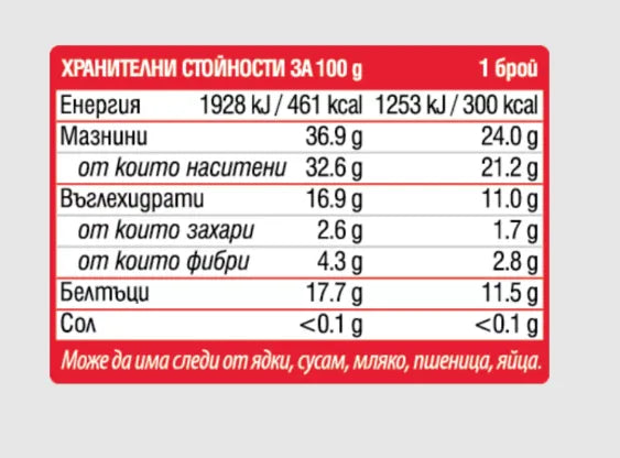 FITTY - КЕТО ПРОТЕИНОВО БАРЧЕ БАУНТИ С ЯГОДА - 65 г