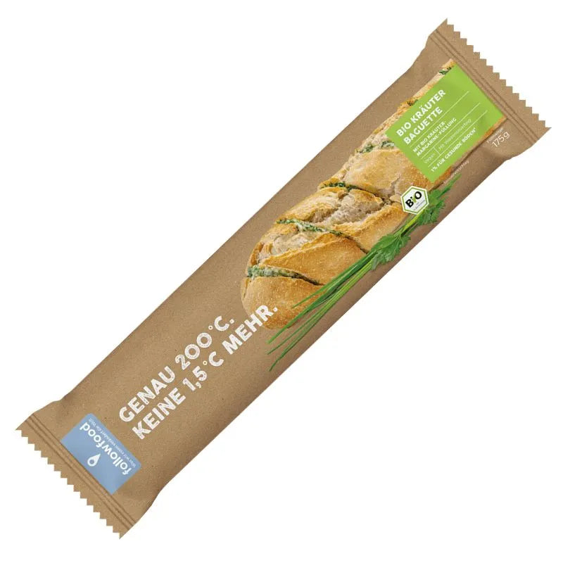 FOLLOW FOOD - БИО ВЕГАН БАГЕТА С БИЛКИ - 175 г