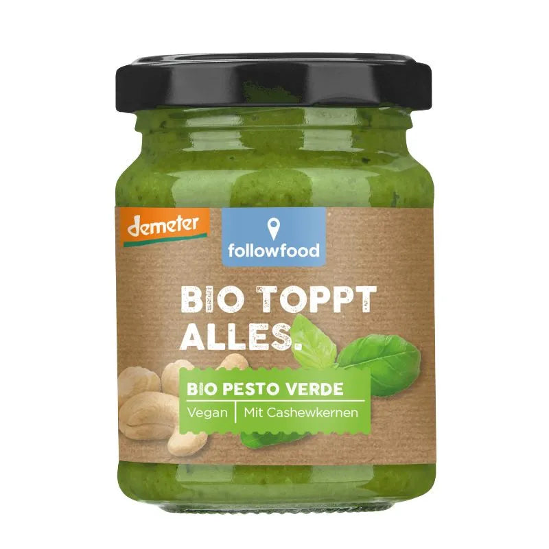 FOLLOW FOOD - БИО ДЕМЕТЕР ПЕСТО ВЕРДЕ - 130 г