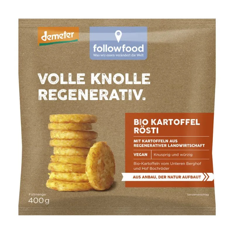 FOLLOW FOOD - БИО ВЕГАН ДЕМЕТЕР КАРТОФЕНИ РЬОЩИ - 400 г