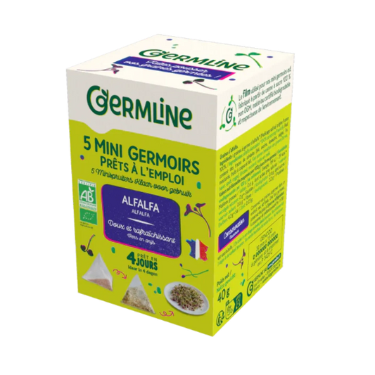GERMLINE - БИО СЕМЕ ЗА ПОКЪЛВАНЕ ЛЮЦЕРНА - 5 бр x 8 г в кутия