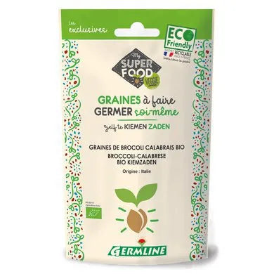 GERMLINE - БИО СЕМЕ ЗА ПОКЪЛВАНЕ БРОКОЛИ КАЛАБРЕЗЕ - 100 г