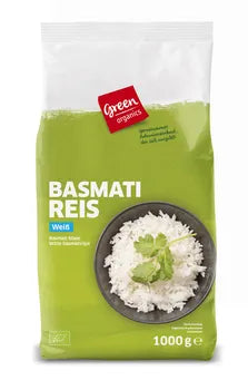 GREEN ORGANICS - БИО ОРИЗ БЯЛ БАСМАТИ - 1000 г