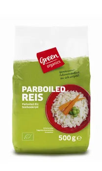 GREEN ORGANICS - БИО ОРИЗ ПАРОВ (ЧАСТИЧНО СВАРЕН) - 500 г