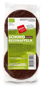 GREEN ORGANICS - БИО ОРИЗОВКИ С ТЪМЕН ШОКОЛАД - 100 г