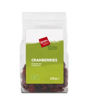GREEN ORGANICS - БИО ЧЕРВЕНИ БОРОВИНКИ СУШЕНИ - 100 г