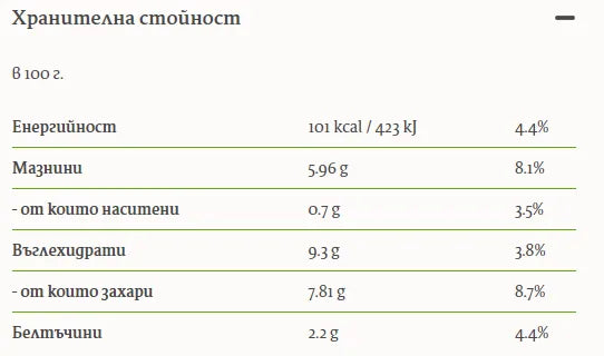 HARMONICA - БИО ЛЮТЕНИЦА ХАДЖИЕВИ - 260 г