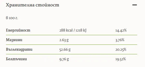 HARMONICA - БИО КОРИ ЗА БАНИЦА ПЪЛНОЗЪРНЕСТИ - 400 г