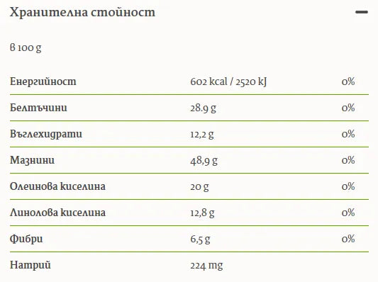 HARMONICA - БИО ФЪСТЪЧЕНО МАСЛО С ПАРЧЕНЦА - 250 г